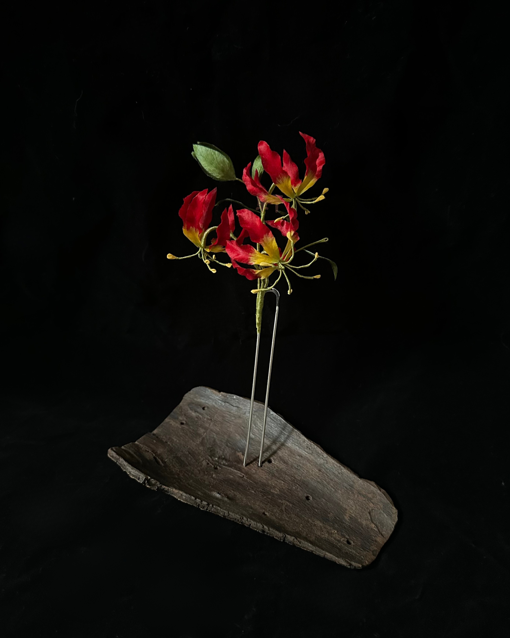 嘉蘭百合 髮釵（請私訊定金）