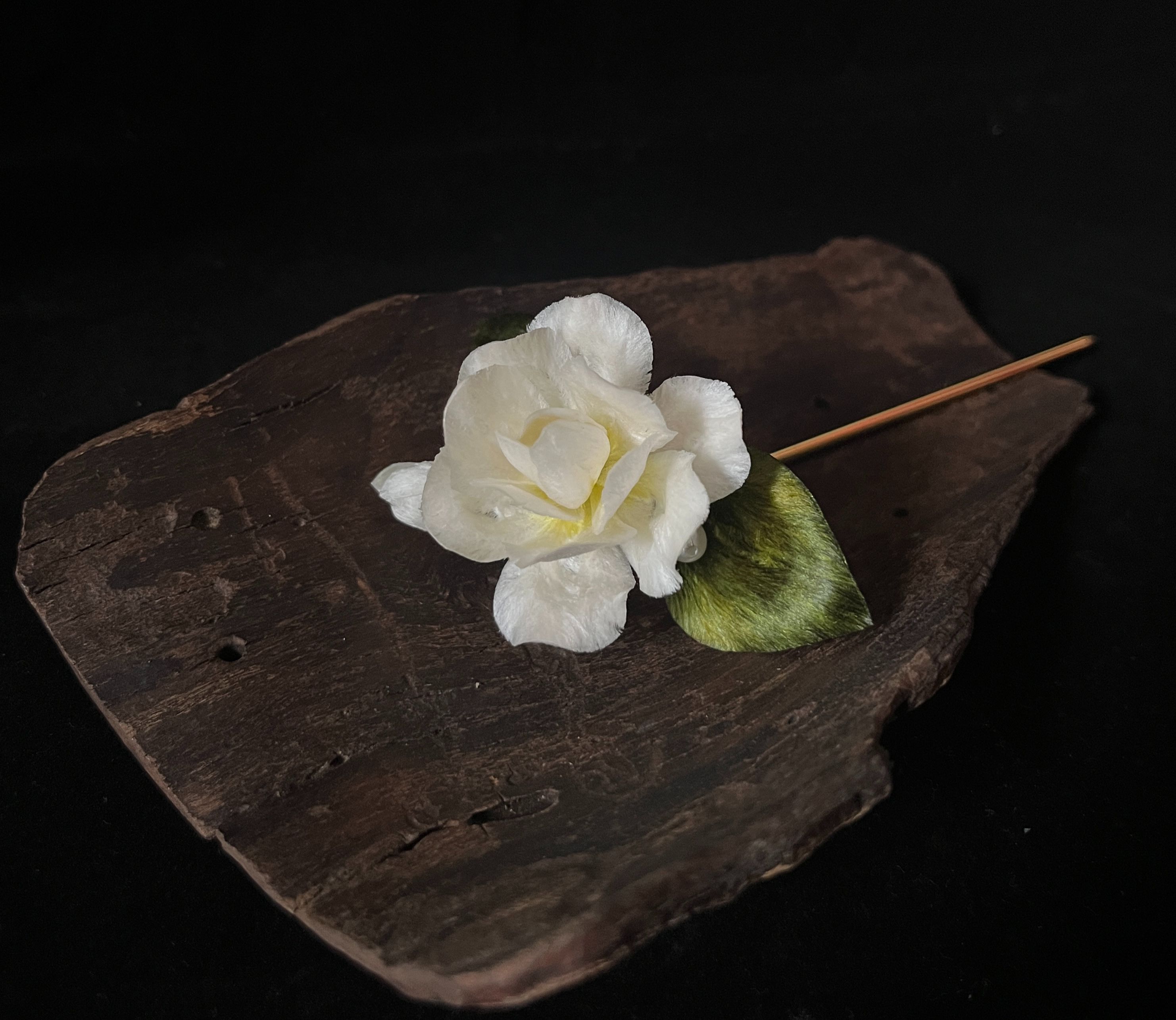 預購 茉莉花髮簪