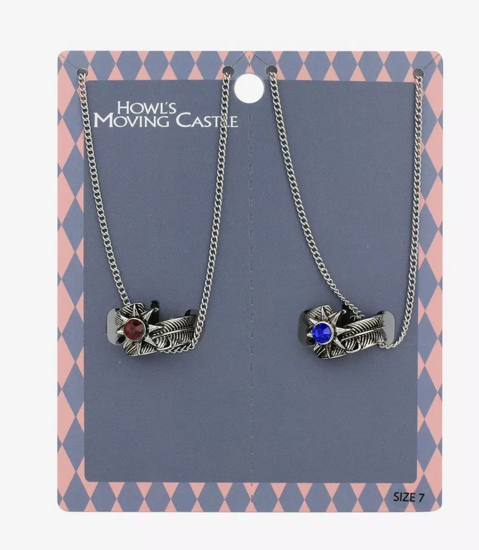 現貨 美國 霍爾 蘇菲情侶戒指 羽毛款