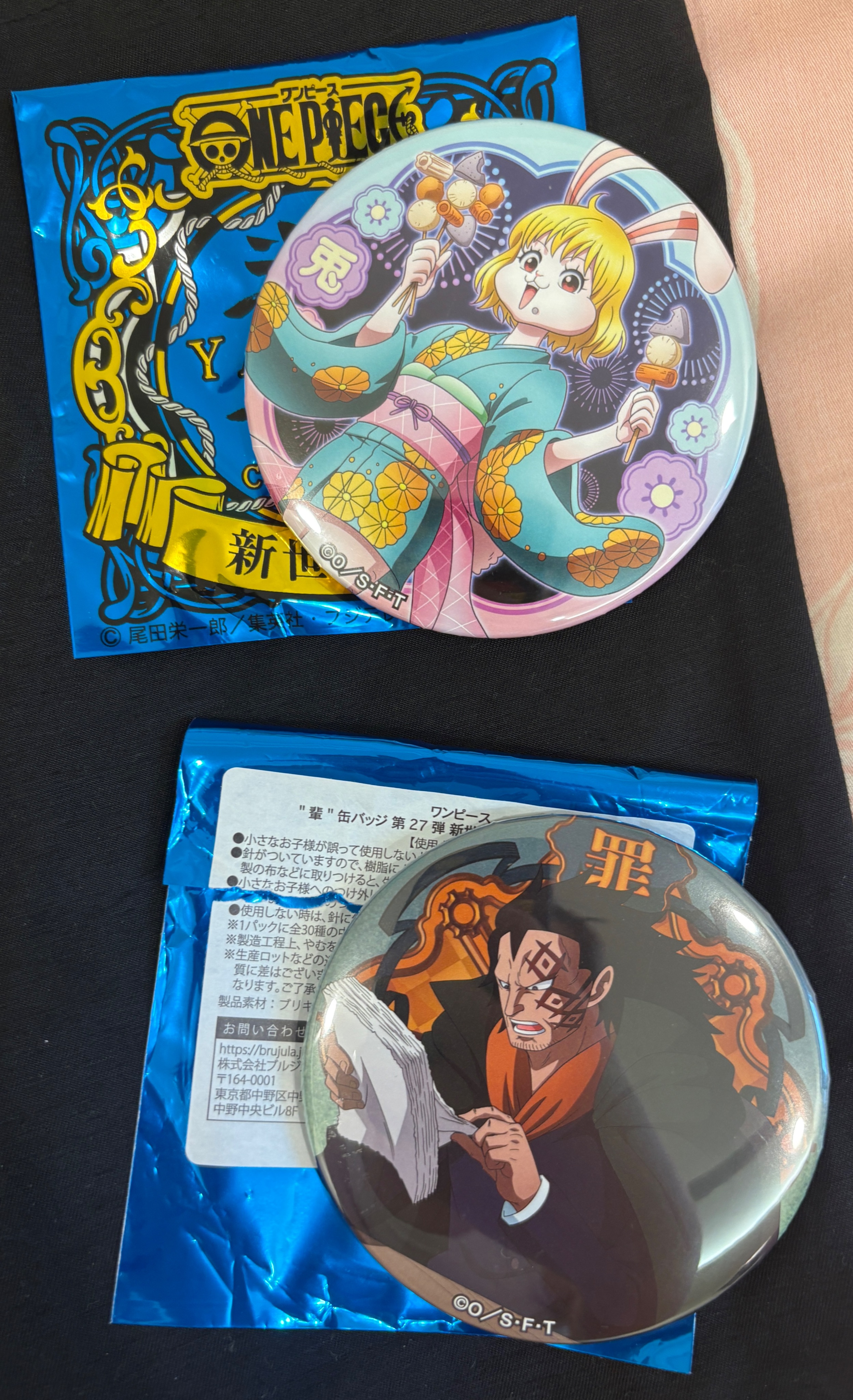 【ワンピース】ワンピース　＂輩＂缶バッジ 第27弾 新世界の海