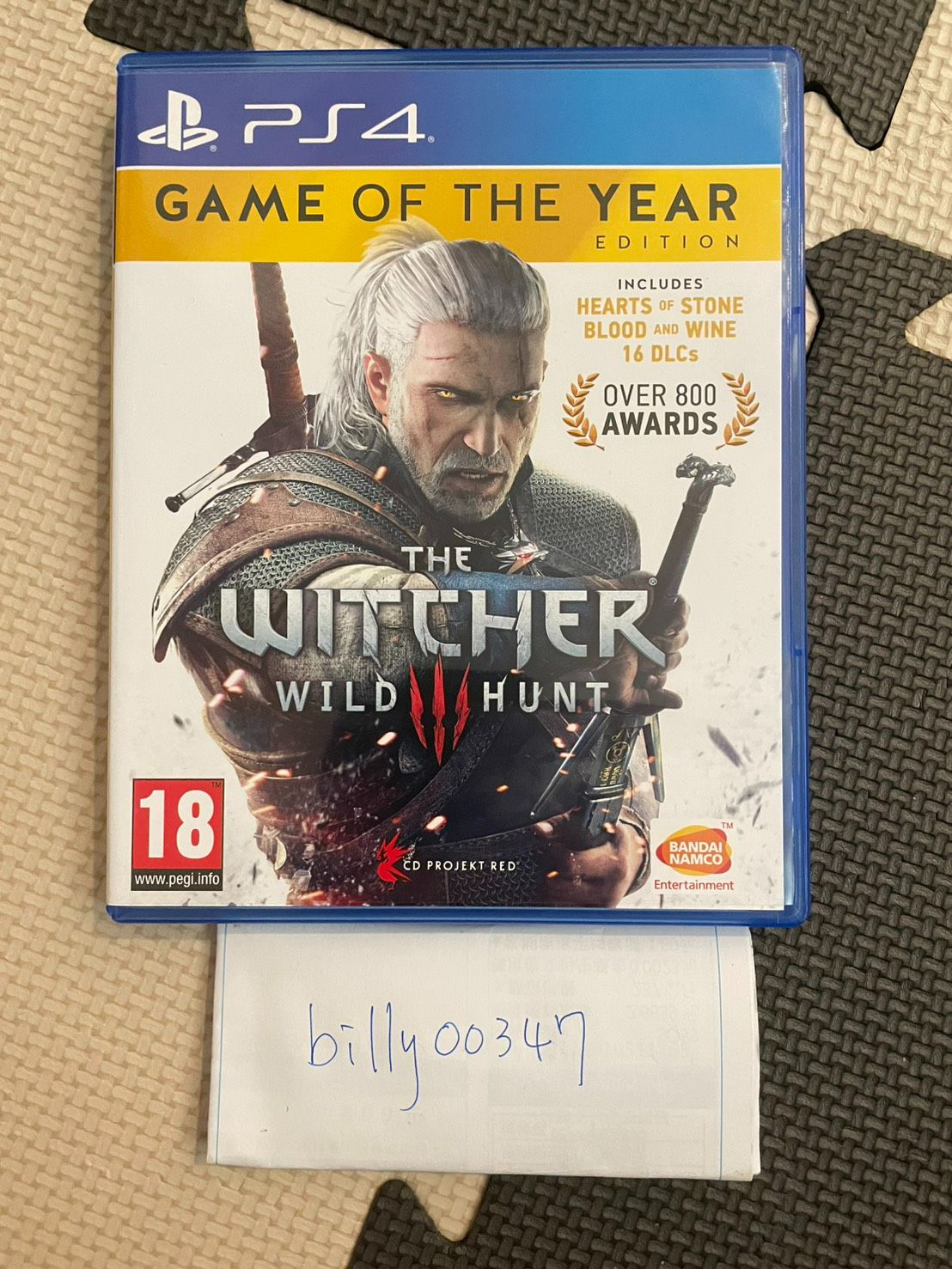[PS4]巫師3年度版