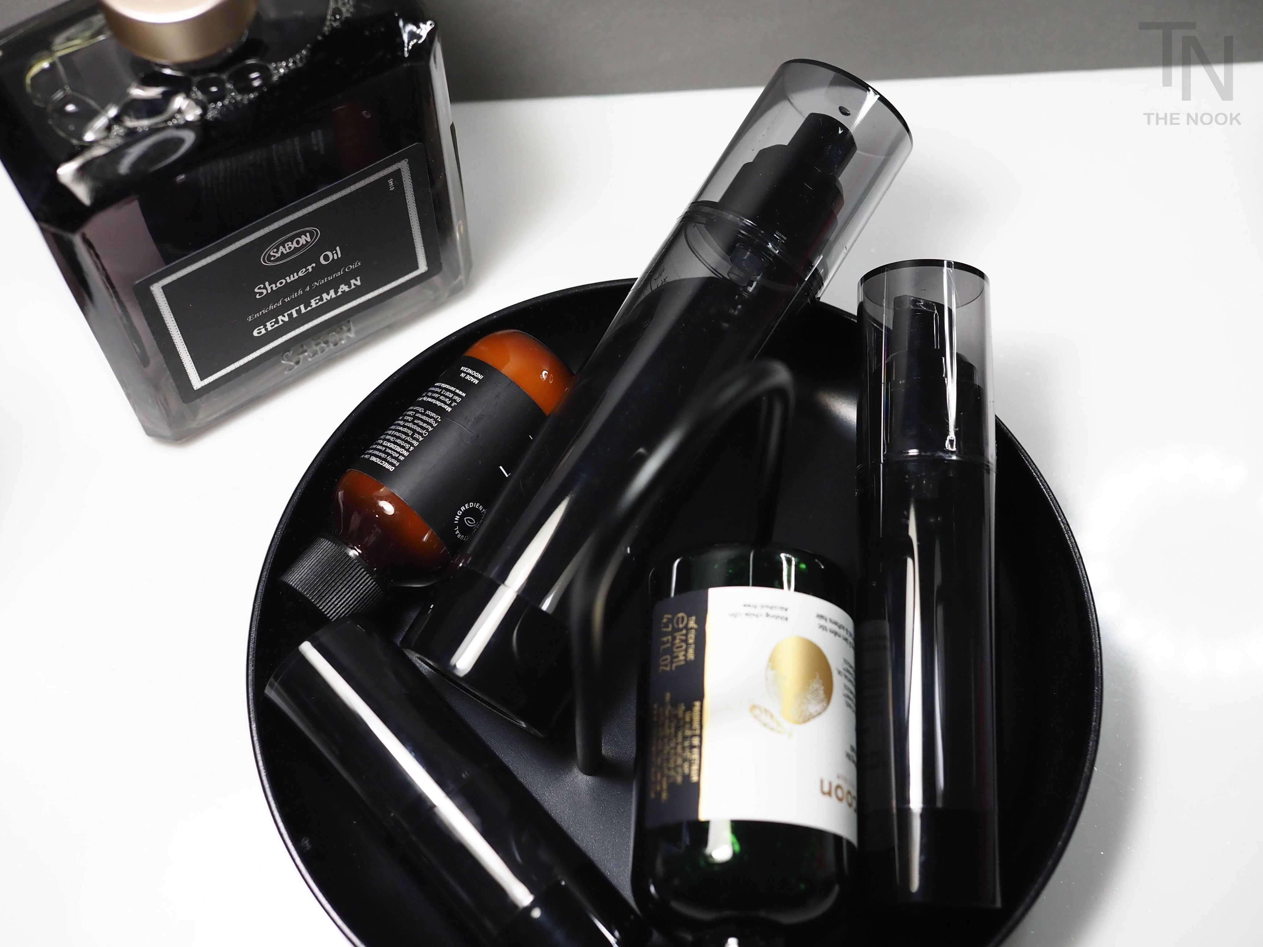 THE NOOK | 黑色棕色真空分裝瓶 旅行分裝瓶 分裝瓶貼紙 分裝貼紙 分裝瓶 真空按壓瓶 [台灣現貨]