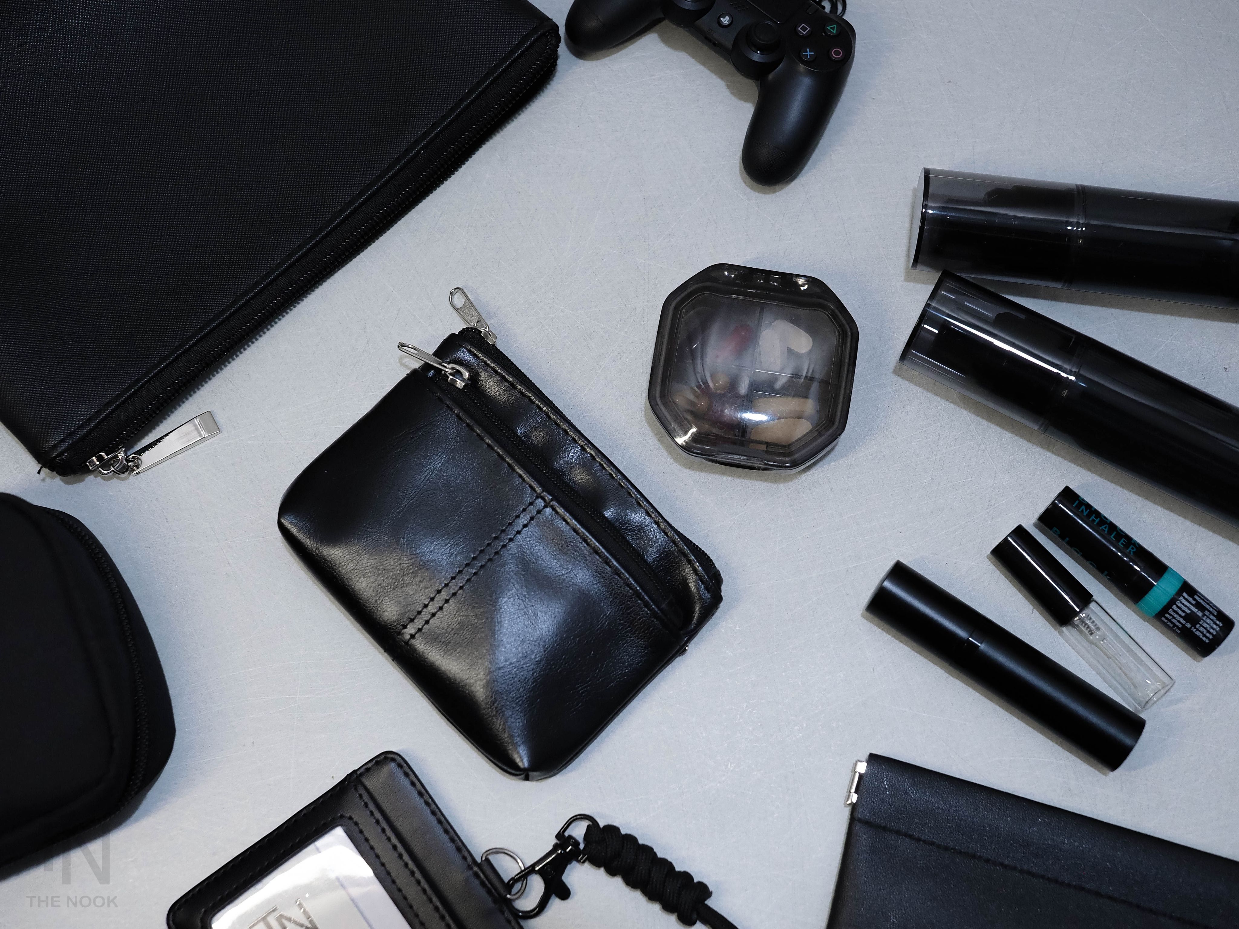 THE NOOK | 油蠟皮軟皮零錢包 軟皮零錢包 信用卡包 [台灣現貨]