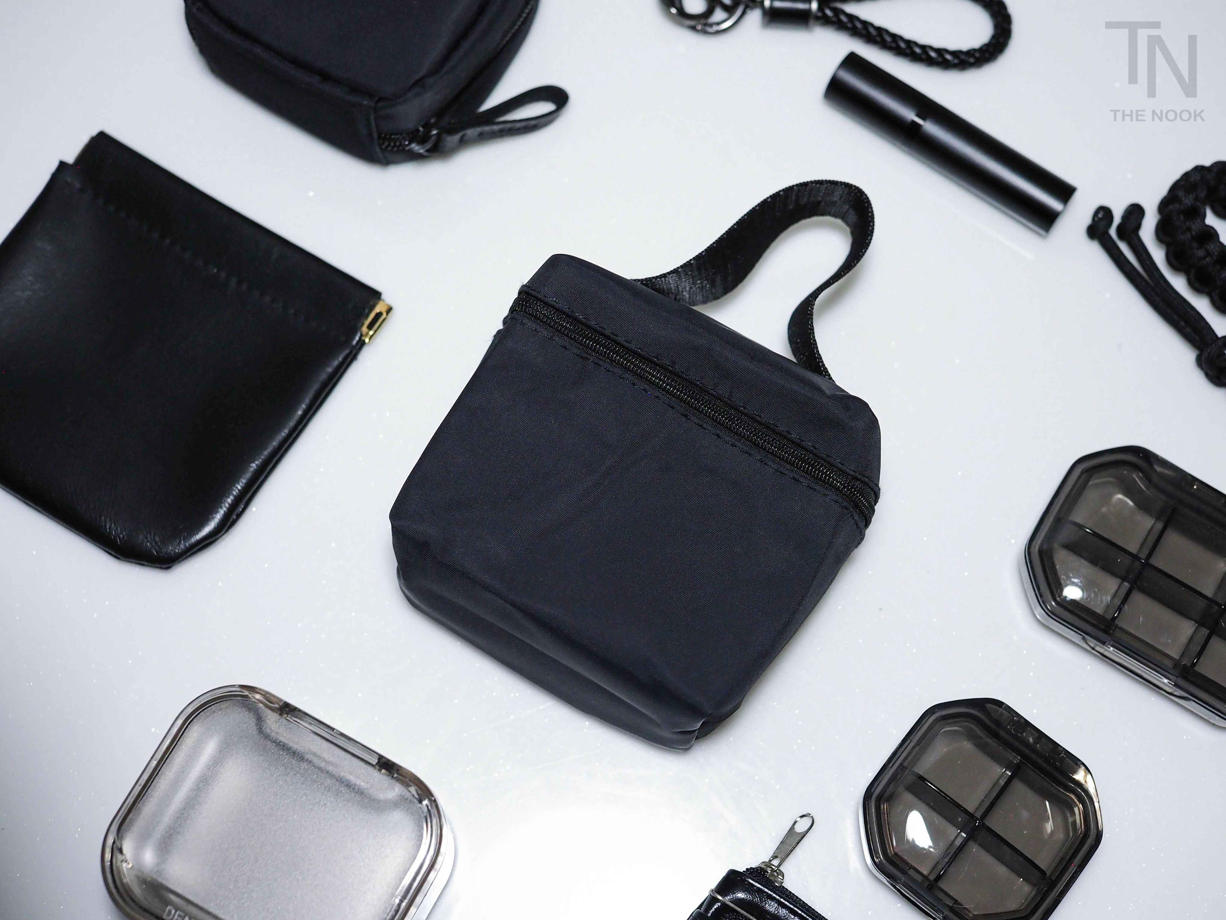 [THE NOOK] |  防水尼龍手提水桶包 防水提包 圓筒包 小物包 （台灣現貨出貨）