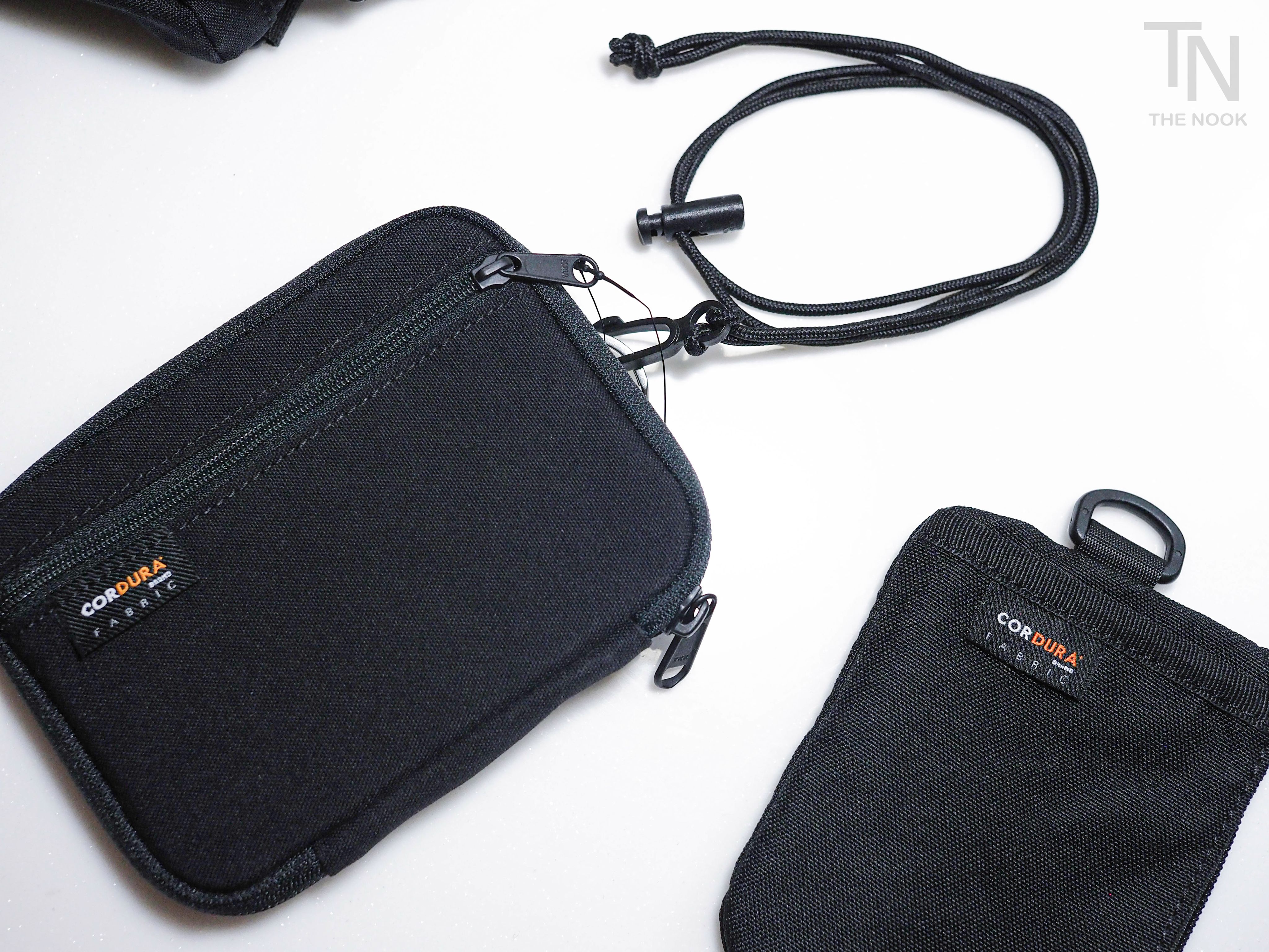 [THE NOOK]  | CORDURA掛脖出國護照包 旅遊證件掛脖包 防偷掛脖包 防水尼龍包 [台灣現貨]