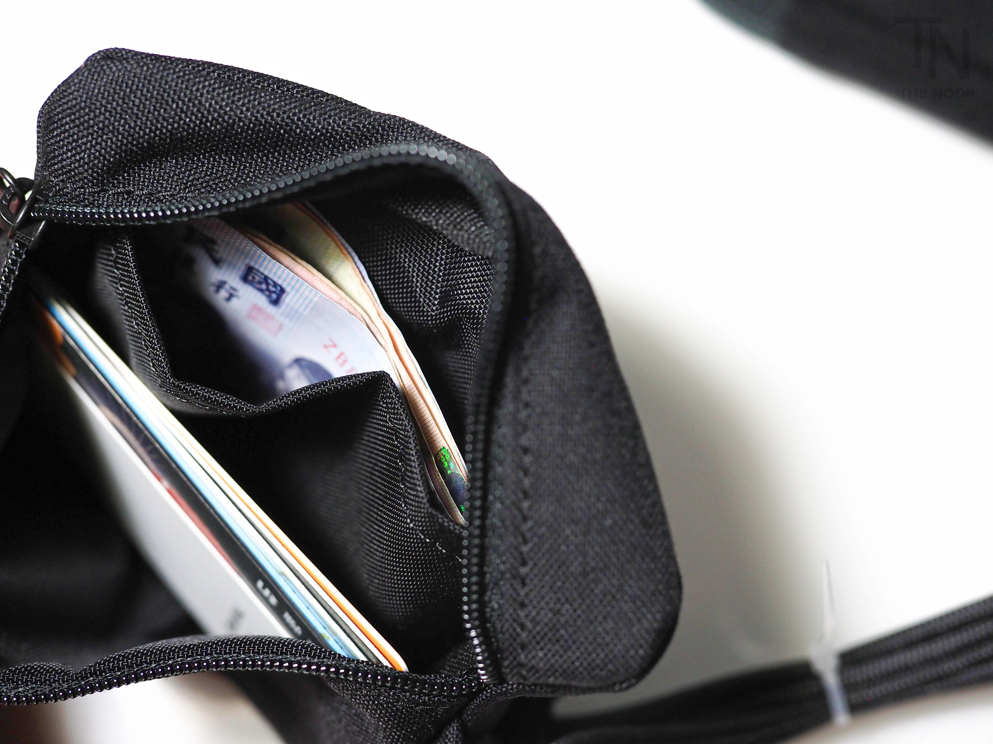 [THE NOOK]  |  CORDURA掛脖證件包 防潑500D防水尼龍 耐磨隨身小包 機能小包 [台灣現貨]