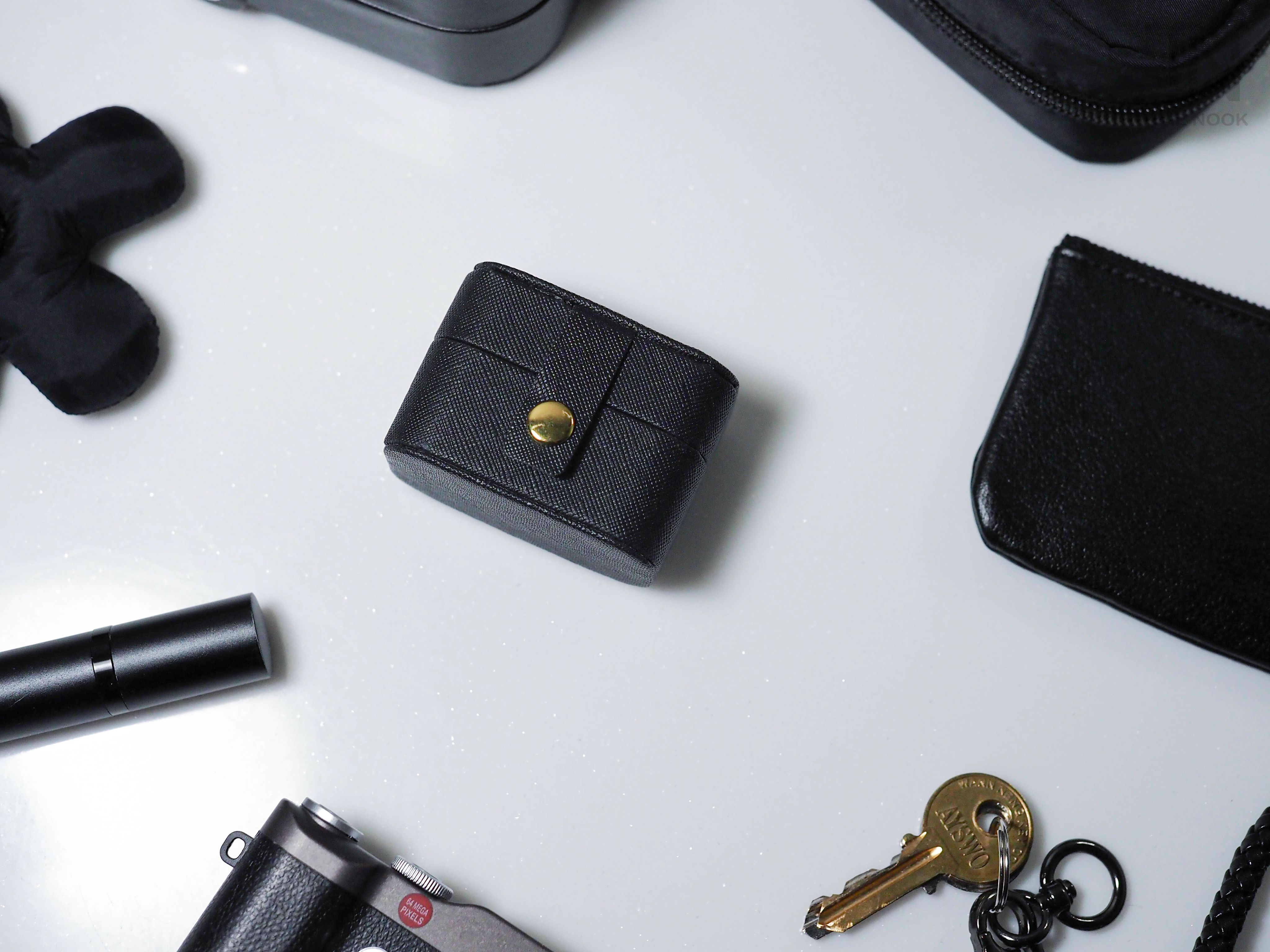 [THE NOOK]  | 黑色隨身飾品盒 隨身戒指盒 包包飾品盒 戒指盒 [台灣現貨]