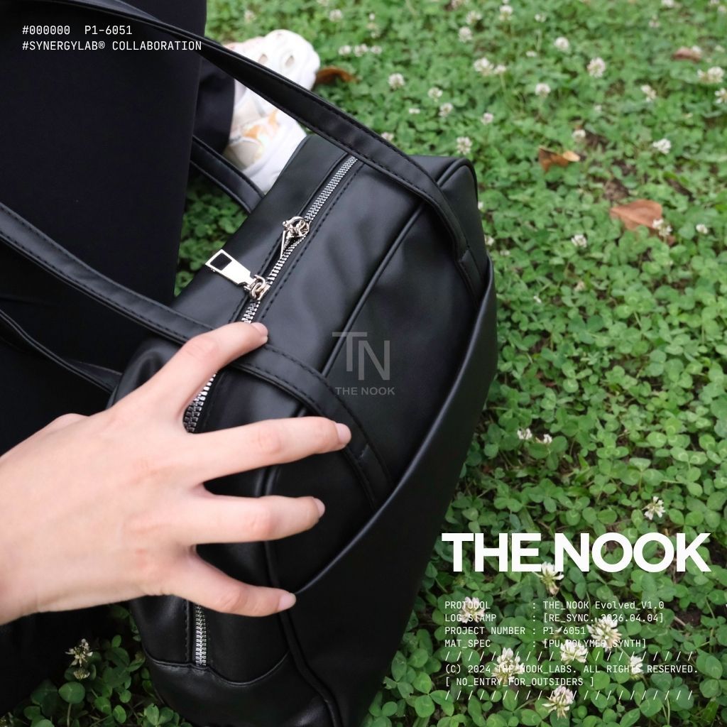 THE NOOK｜大容量復古側背包 復古腋下包 托特包 A4可放 通勤包 女生肩背包 百搭大包 軟皮托特包 [台灣現貨]