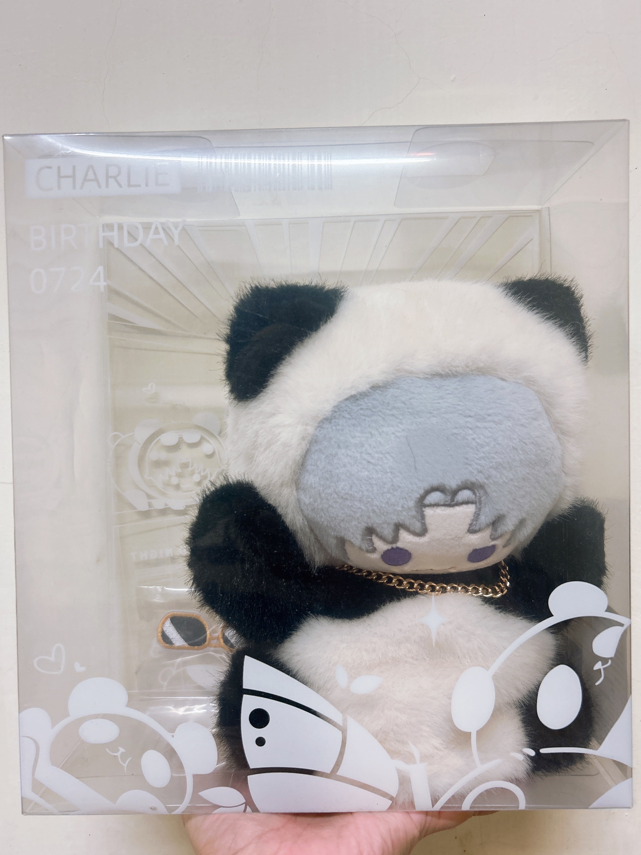 查理蘇熊貓手偶