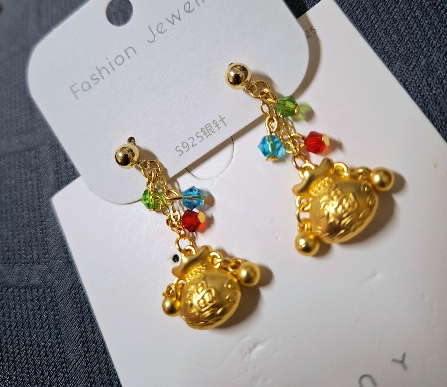 無盡夏ForeverSummer手作坊 孤品設計 三星高照耳針