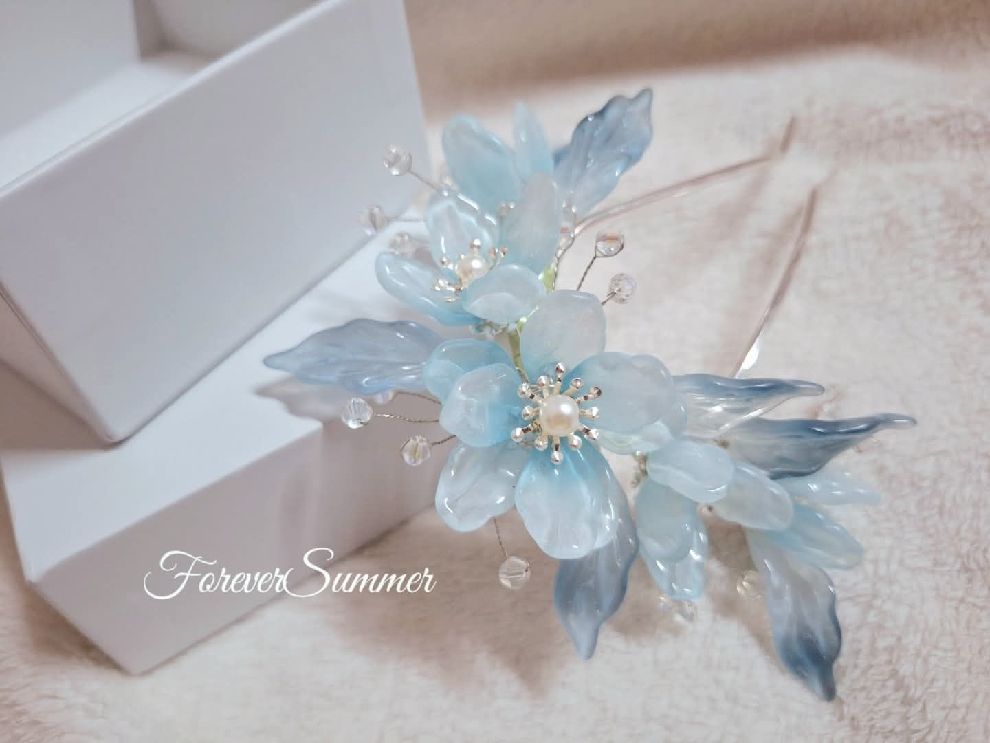 無盡夏ForeverSummer 水沫洋藍 孤品設計