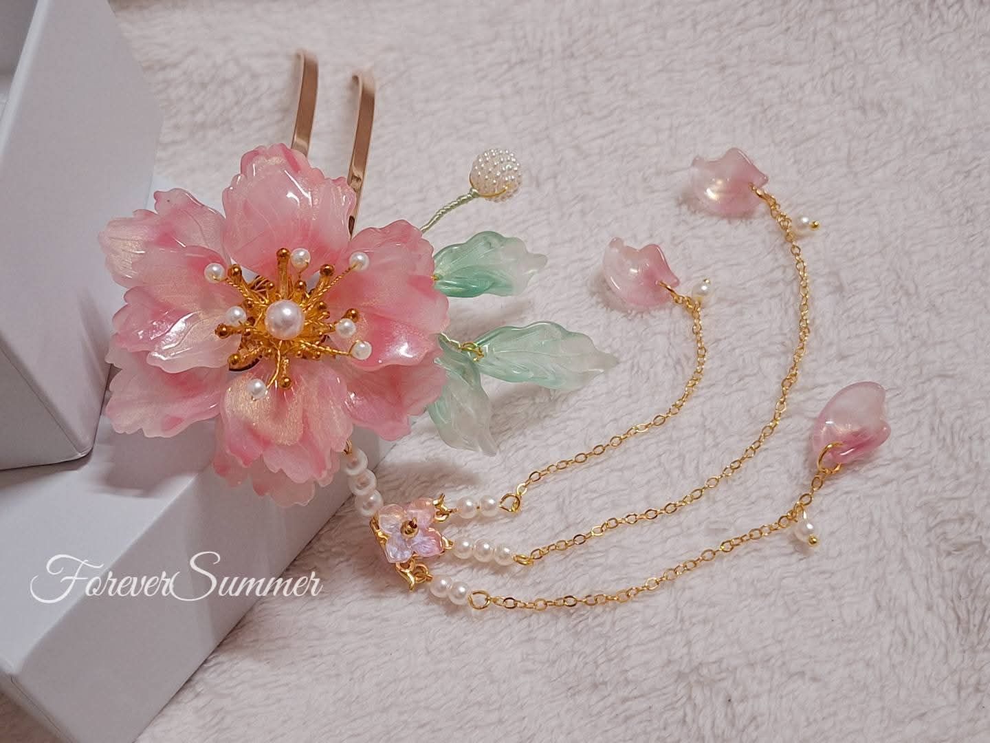 無盡夏ForeverSummer手作坊 綺夢芍華 孤品設計