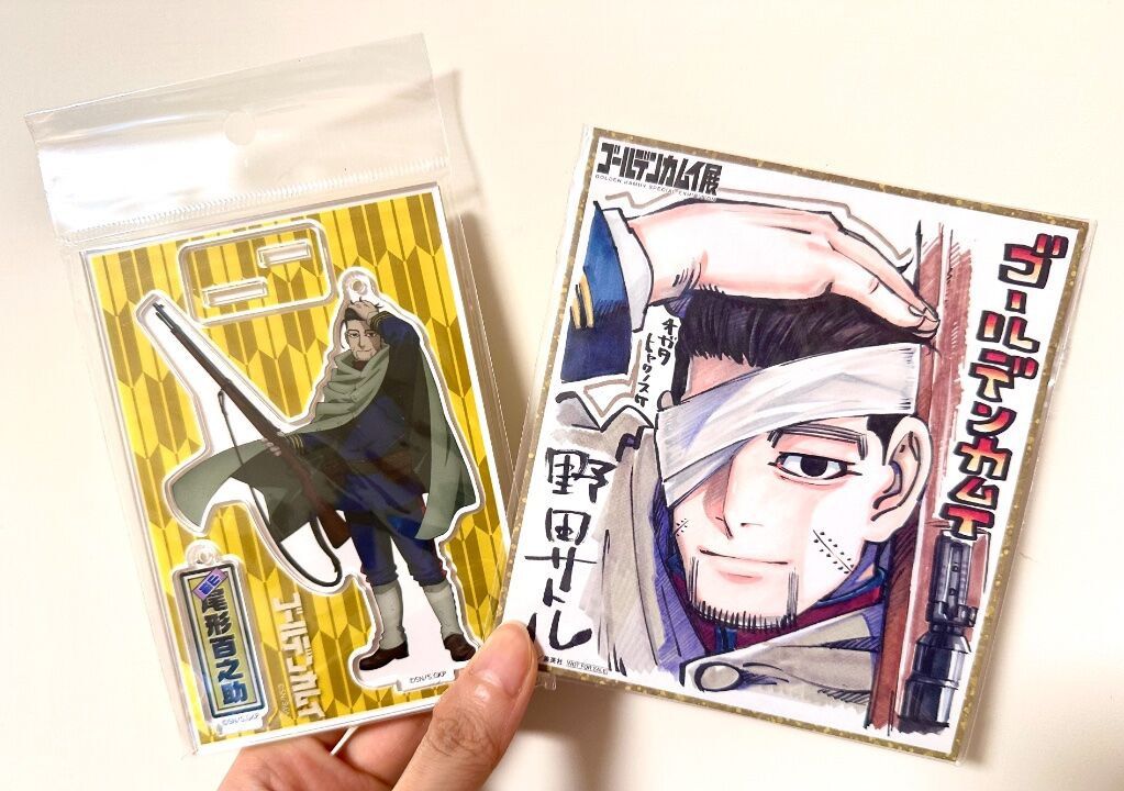 尾形 立牌+色紙