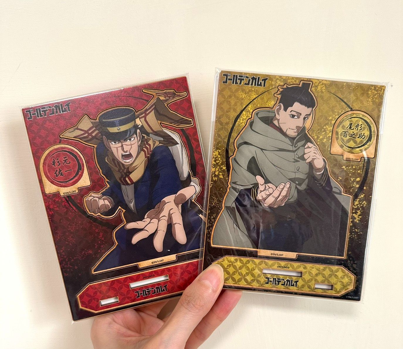 （全新未拆）木製立牌 杉元+尾形