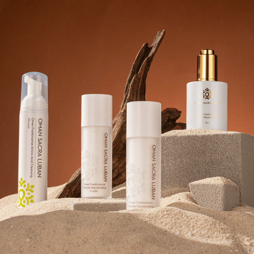 擁抱夏日 阿曼乳香胜肽保養品優惠套組