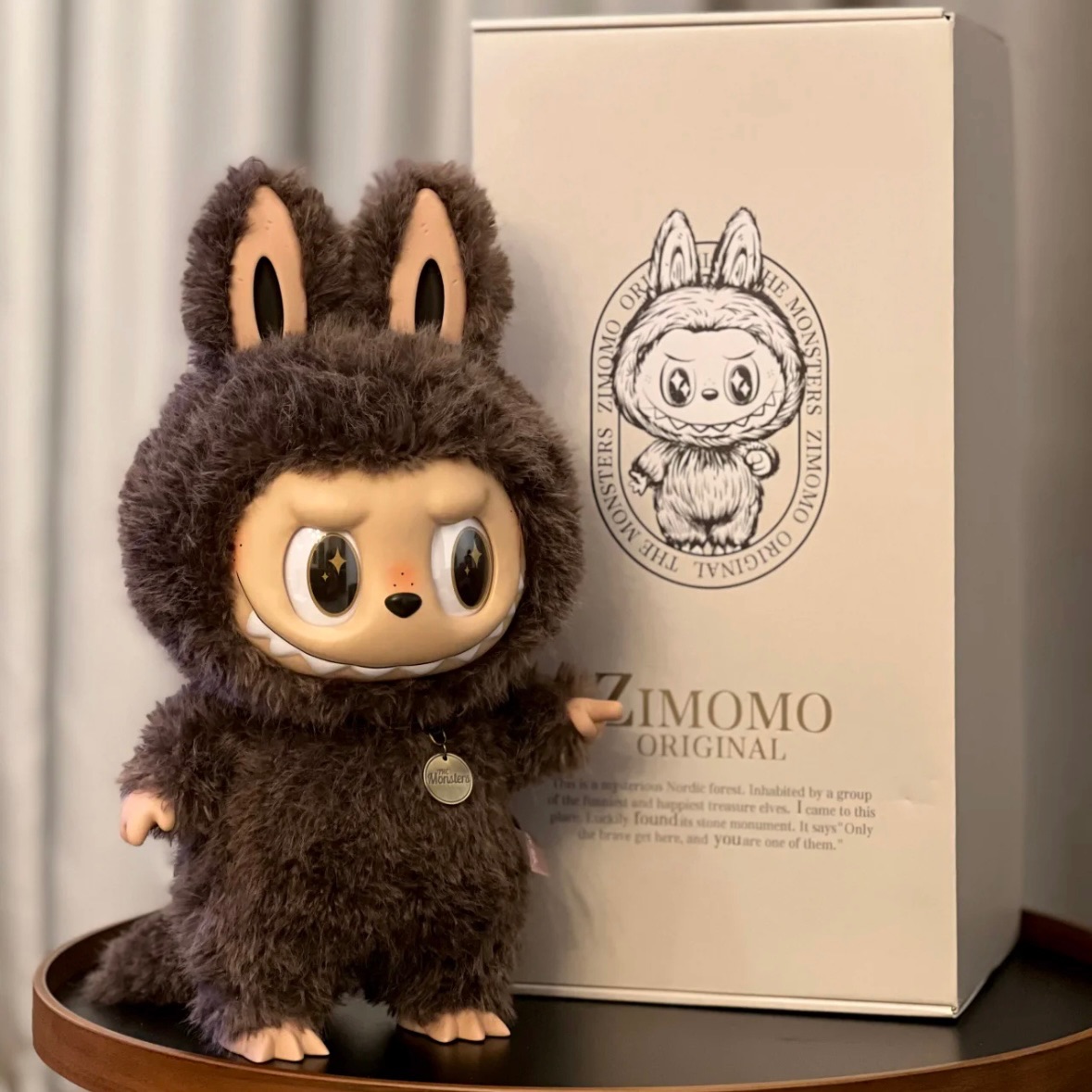 🖤 全新泡泡瑪特 ZIMOMO 大首領