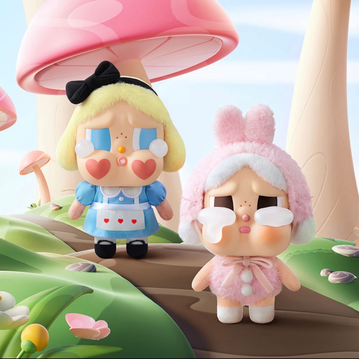 🖤 全新泡泡瑪特 CRYBABY 眼淚工廠系列掛件