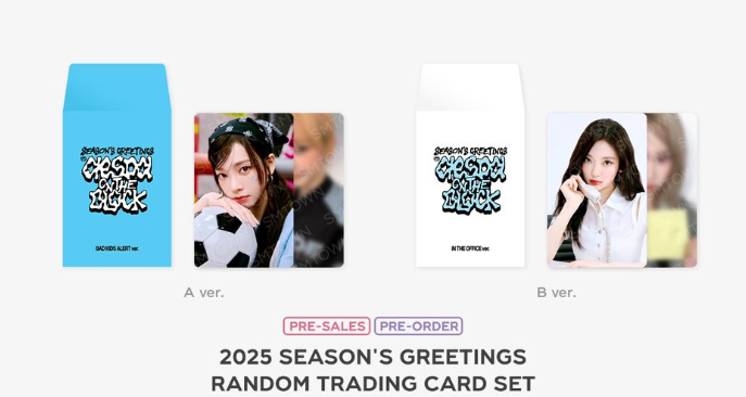 2025 SEASON’S GREETINGS 周邊