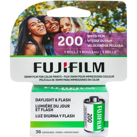 FUJIFILM 200 富士 新款美版 200度 彩色負片 135 單卷盒裝