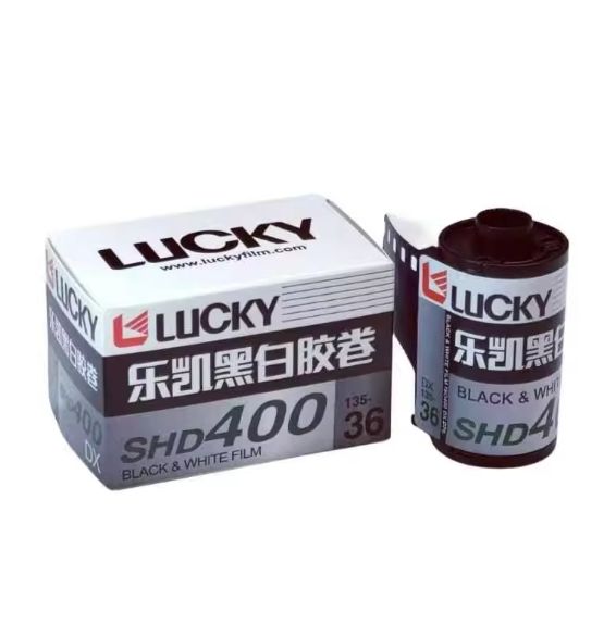 樂凱 新版SHD400 135 400度 36張 黑白底片