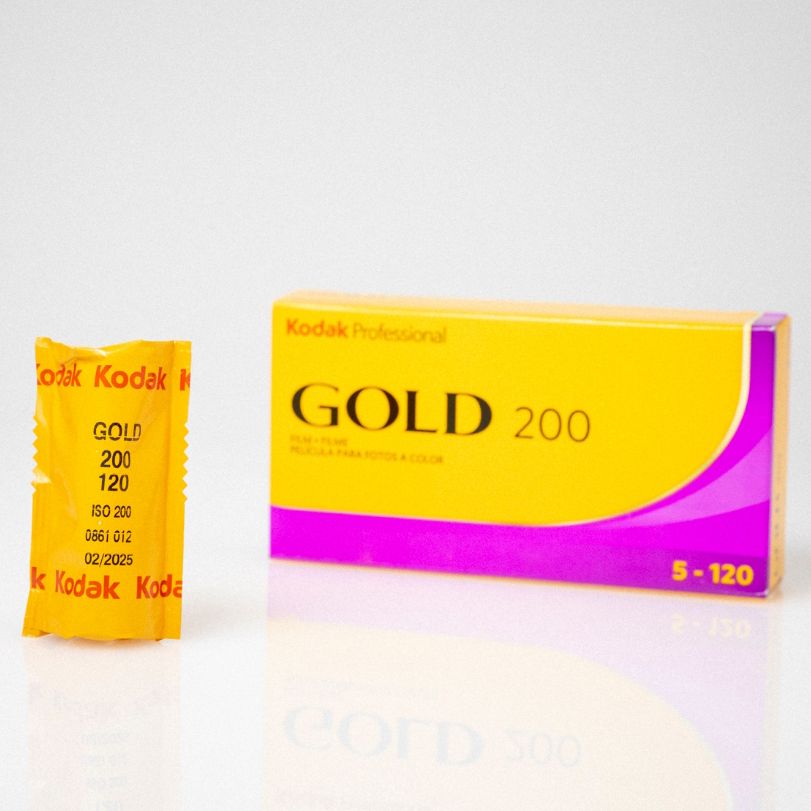 Kodak GOLD 200 專業120彩色負片 柯達 中片幅