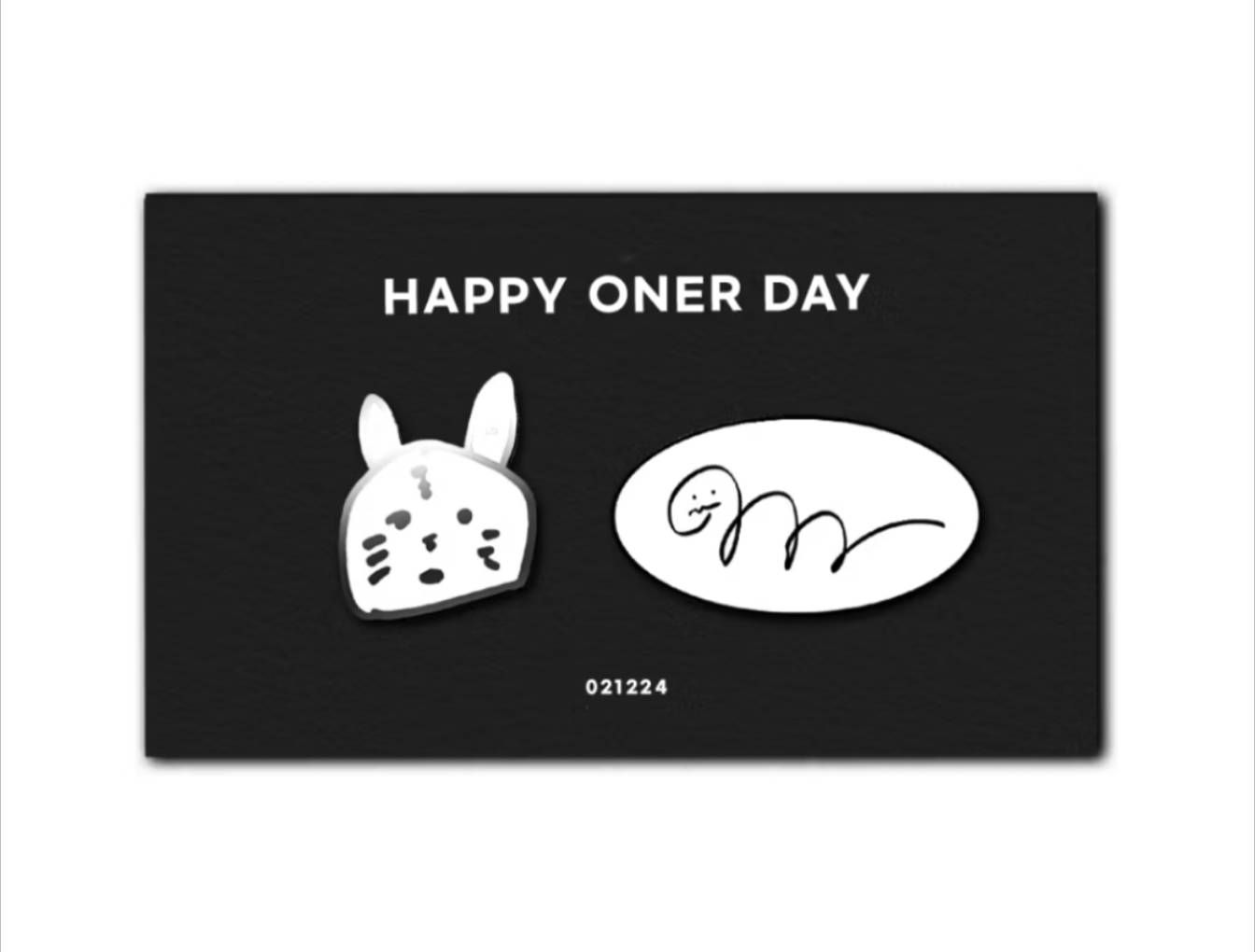 Oner 生日徽章