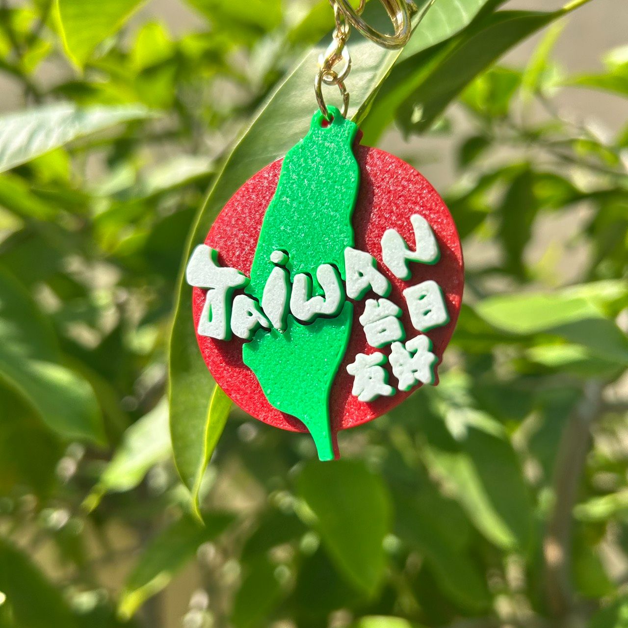 台日友好 小吊飾 約6.5cm