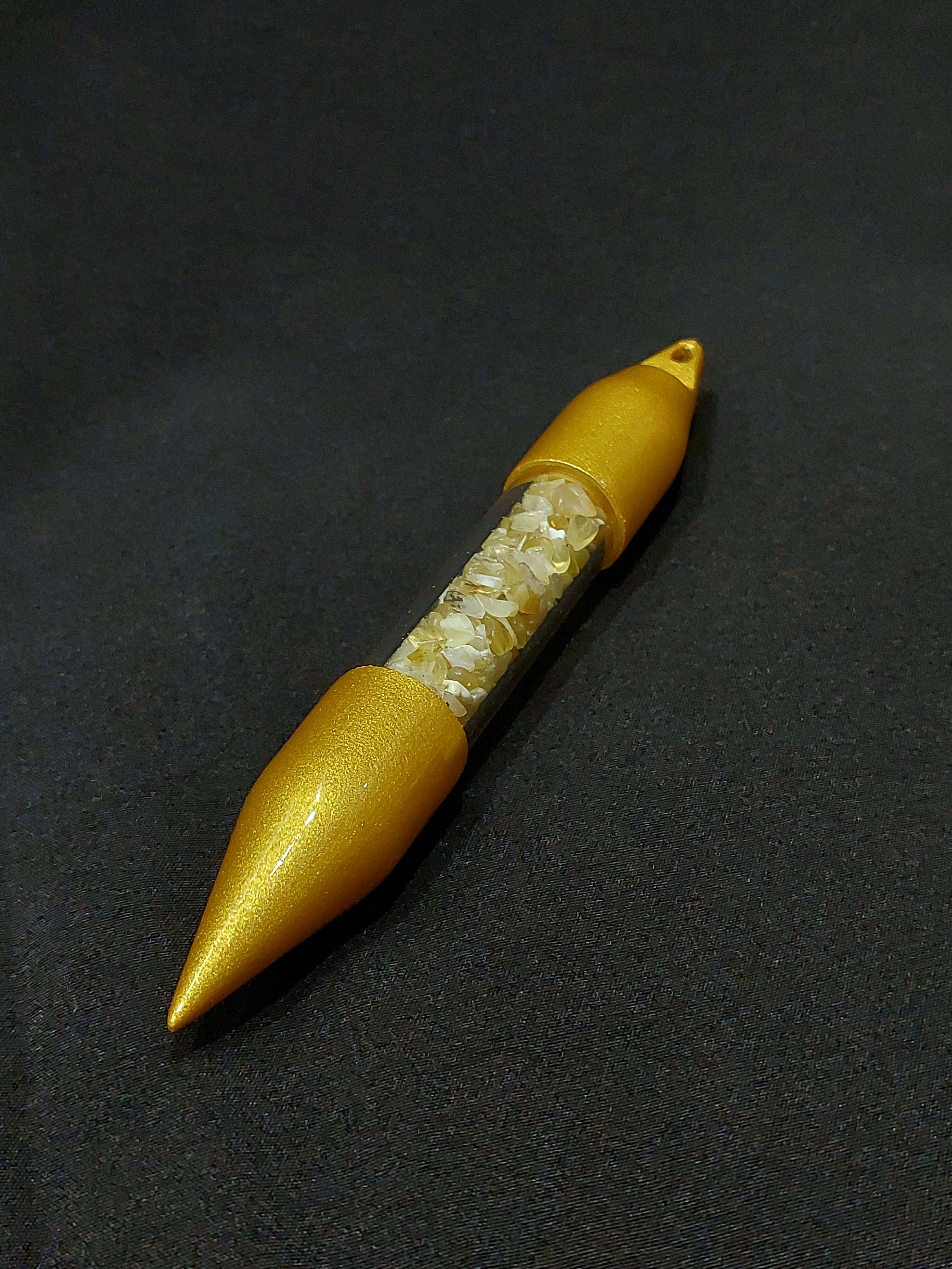 Psynergy  Staff  MK-I  靈武器 靈能短杖 -土（黃奧寶）