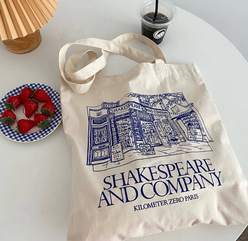 （預購）文藝氣息帆布包 帆布袋