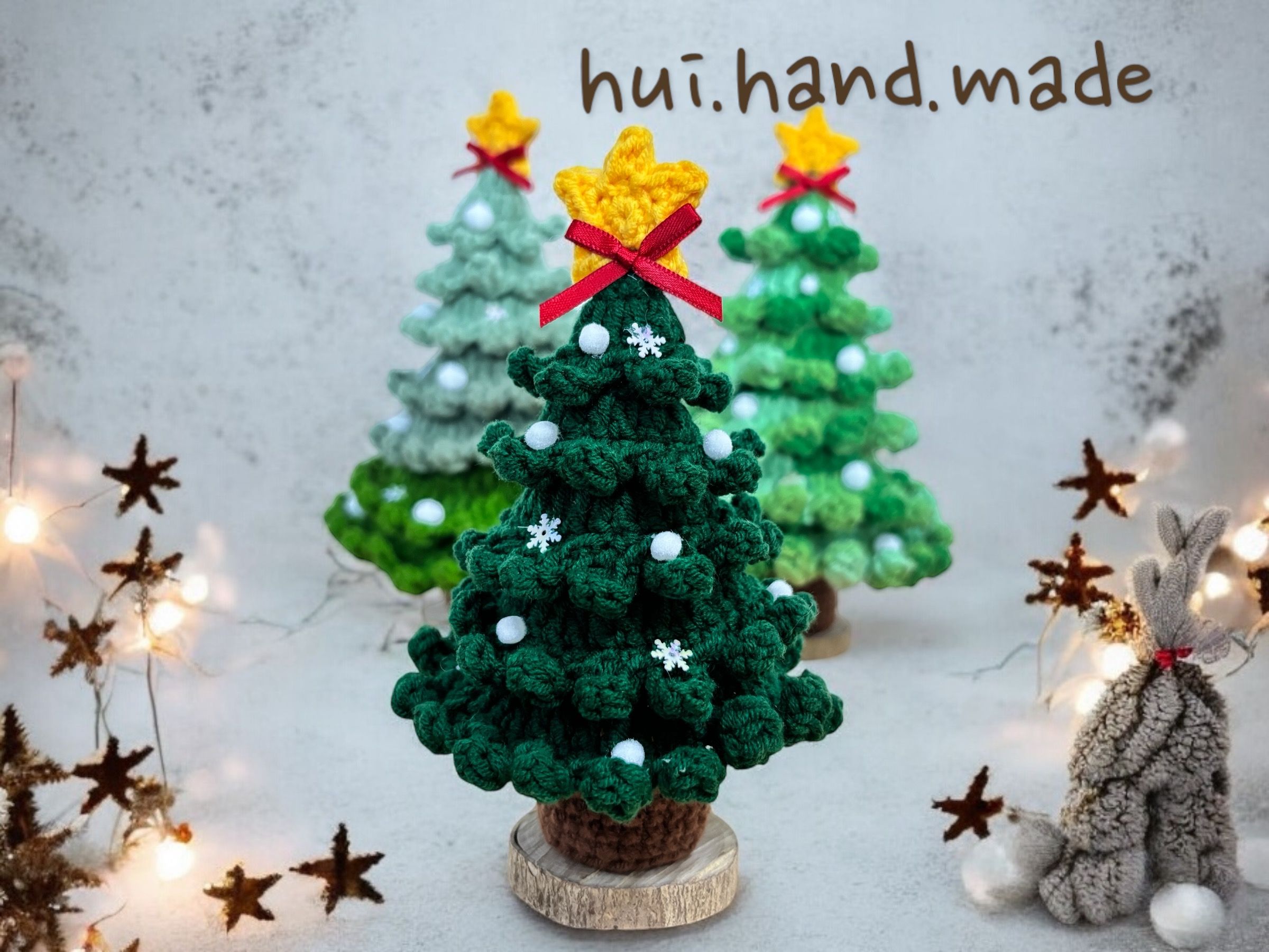綠色聖誕樹🧶櫟楒良品X慧手作