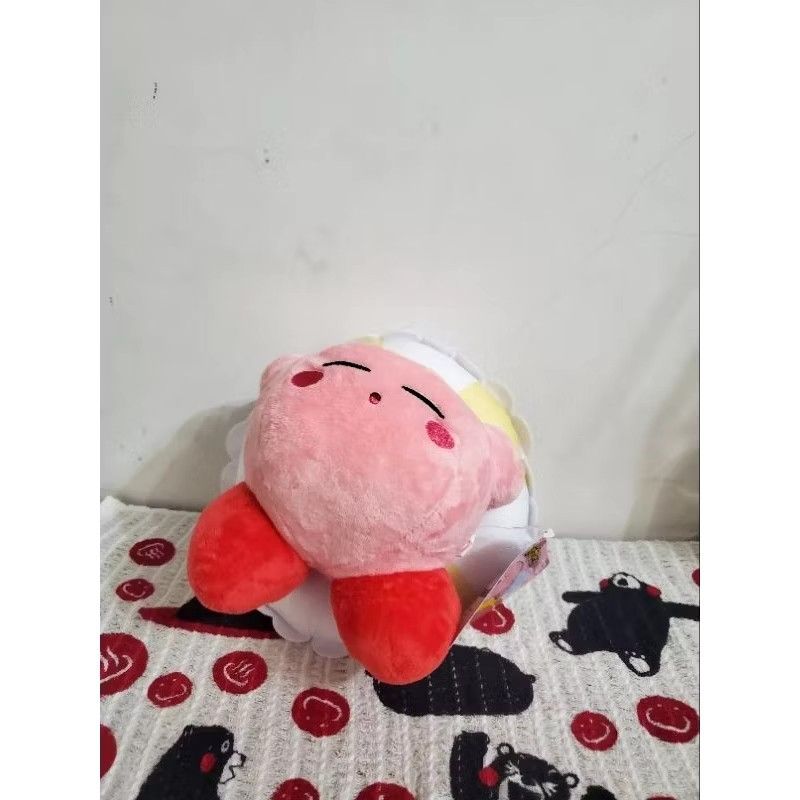 雨嵐之閣 日版 景品 任天堂 卡比之星 星之卡比 睡覺款 Kirby 絨毛娃娃 全新附吊牌 正版