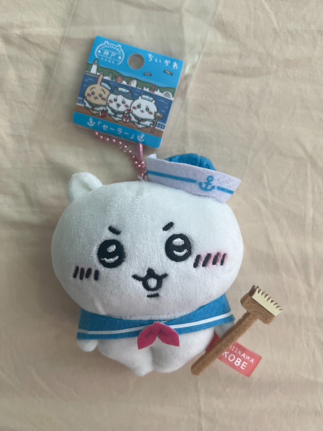 雨嵐之閣 日本 現貨 吉伊卡哇 吊飾娃娃 神戶限定水手吉伊  小可愛 Chiikawa