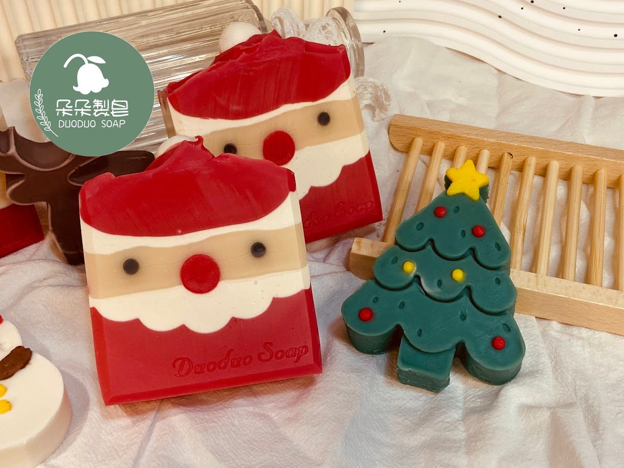 朵朵製皂-叮噹聖誕造型皂