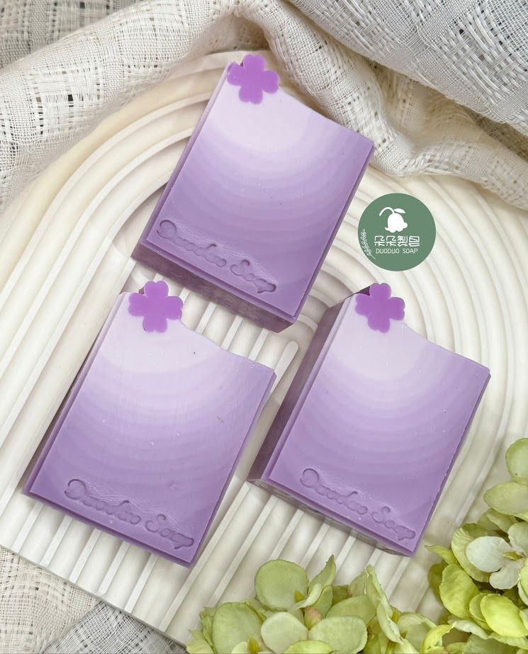 朵朵製皂-幸運薰衣草皂（預購）1/15陸續出貨