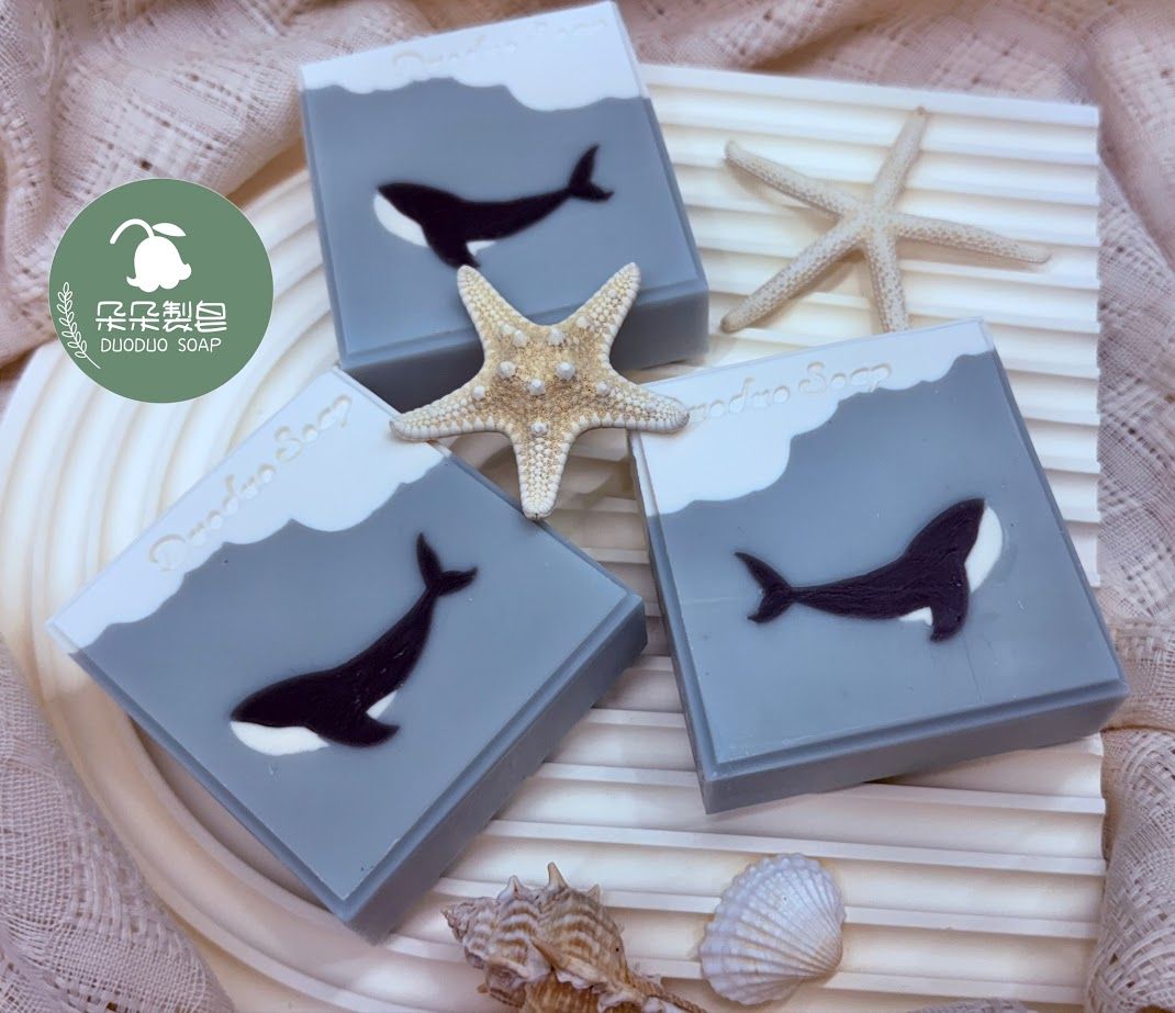 朵朵製皂-翱翔自由鯨魚（預購）1/10陸續出貨