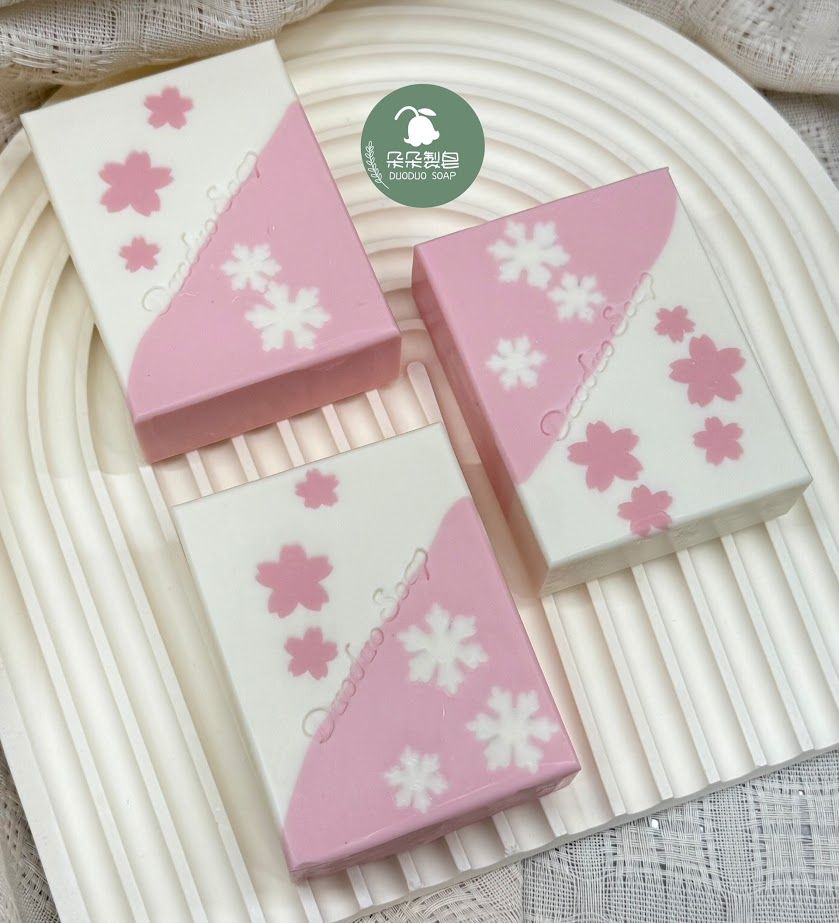 朵朵製皂-雪花櫻花紛飛（預購）1/20出貨