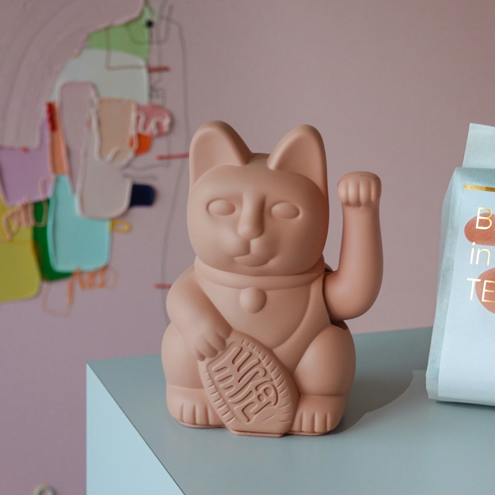 Donkey products - Lucky Cat招財貓 （經典款）（黃、粉）