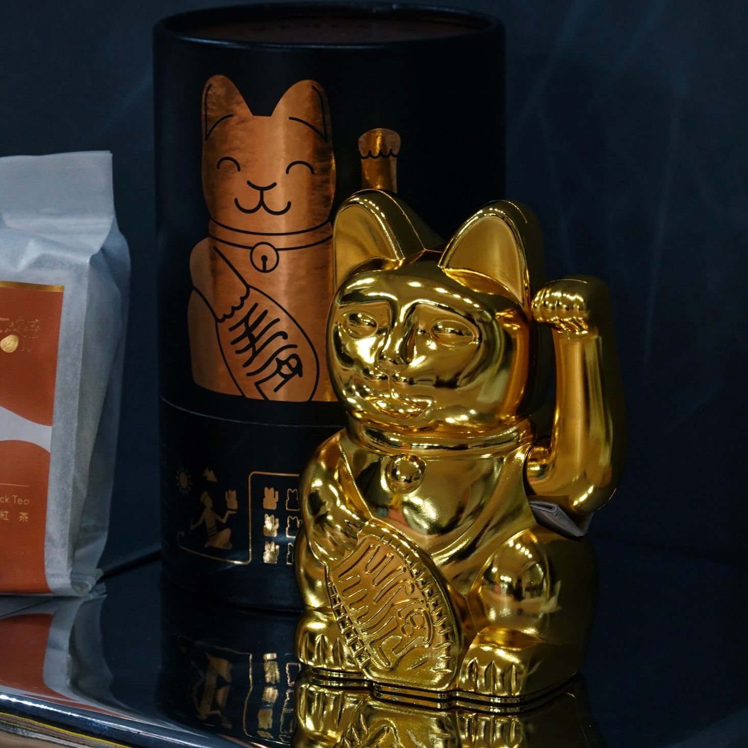 Donkey products - Lucky Cat招財貓 （經典款）（金）