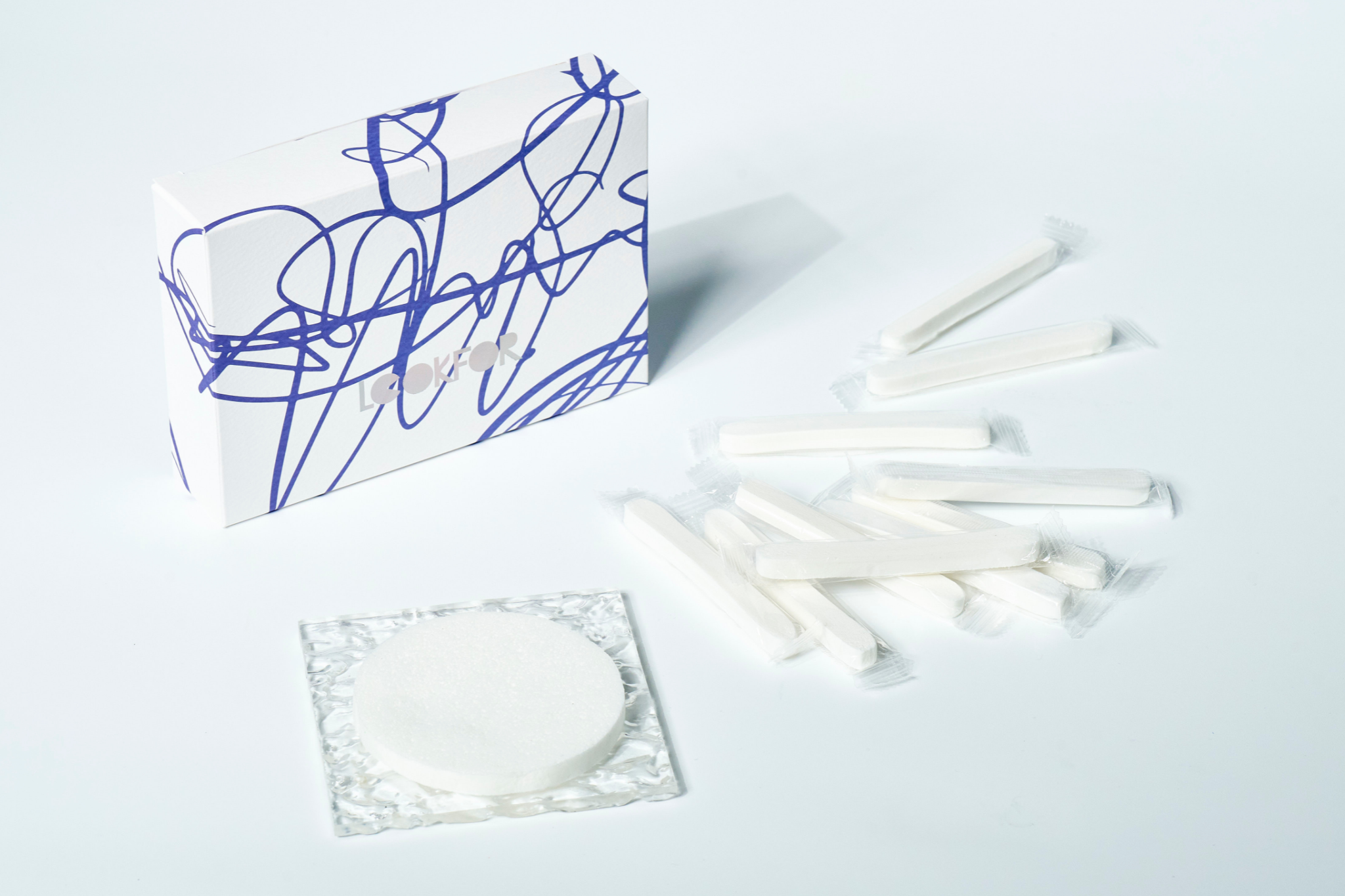 LOOK FACE雲感潔顏綿▶︎極細微孔結構，用途廣泛卸妝/洗臉/深層清潔/物理性去角質，可取代洗臉巾/毛巾