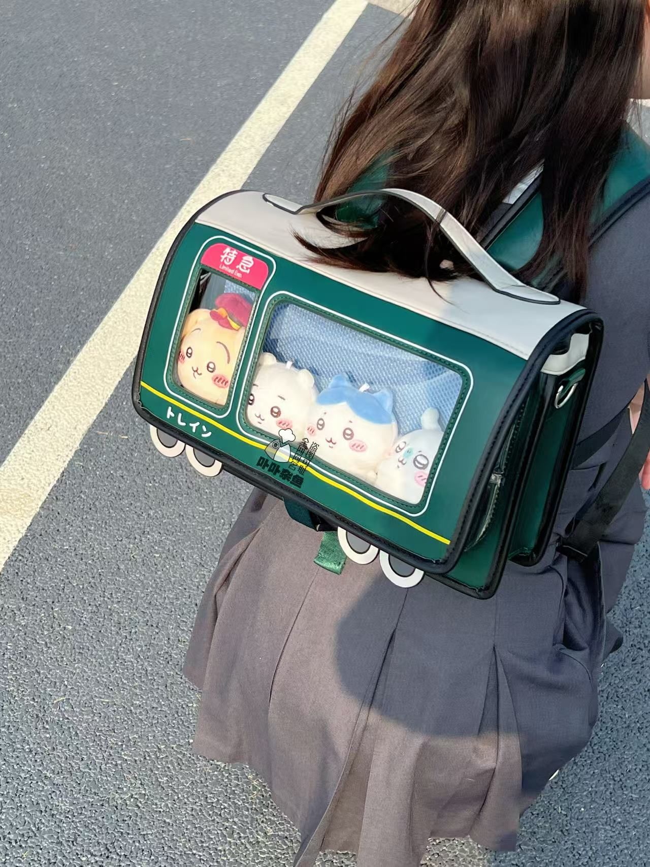 新品上線✨ Chiikawa  阪急電車🚃 娃包 10cm 娃包 側背包 雙肩背包 ⚠此商品須預購 下單前請私訊IG