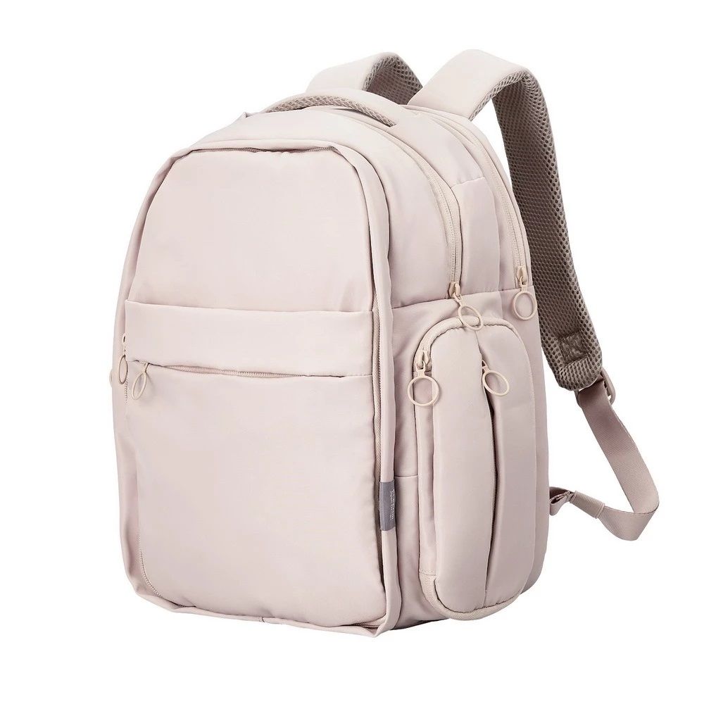 日本ELECOM 可拆式2WAY後背痛包 M尺寸-卡其色 二手 9.9成新