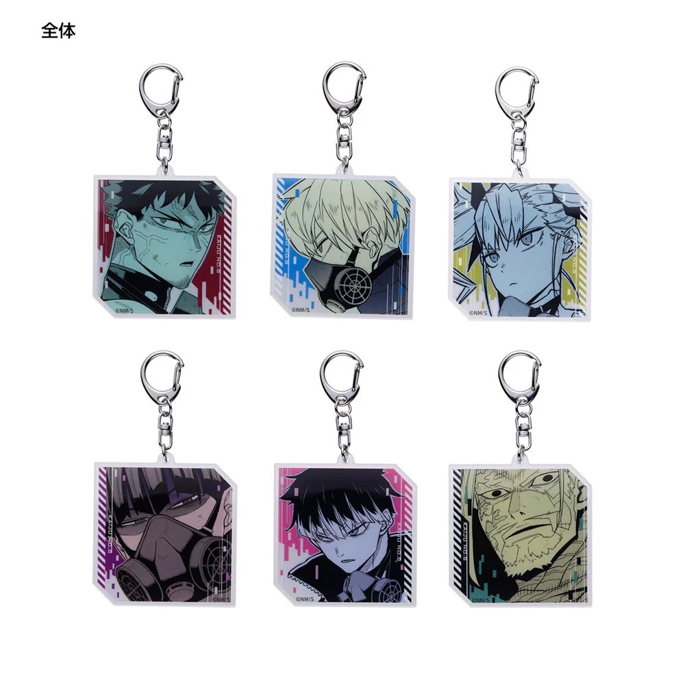 怪獸8號原畫壓克力鑰匙圈