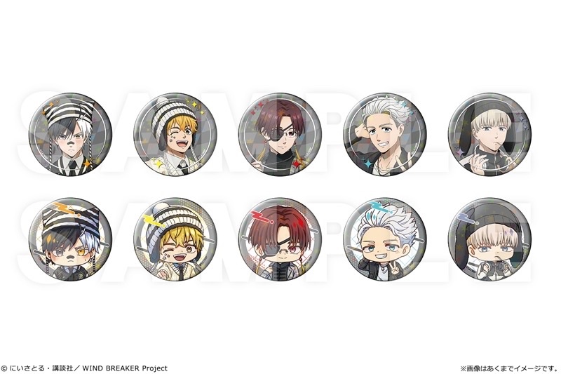 防風少年Y2K系列徽章