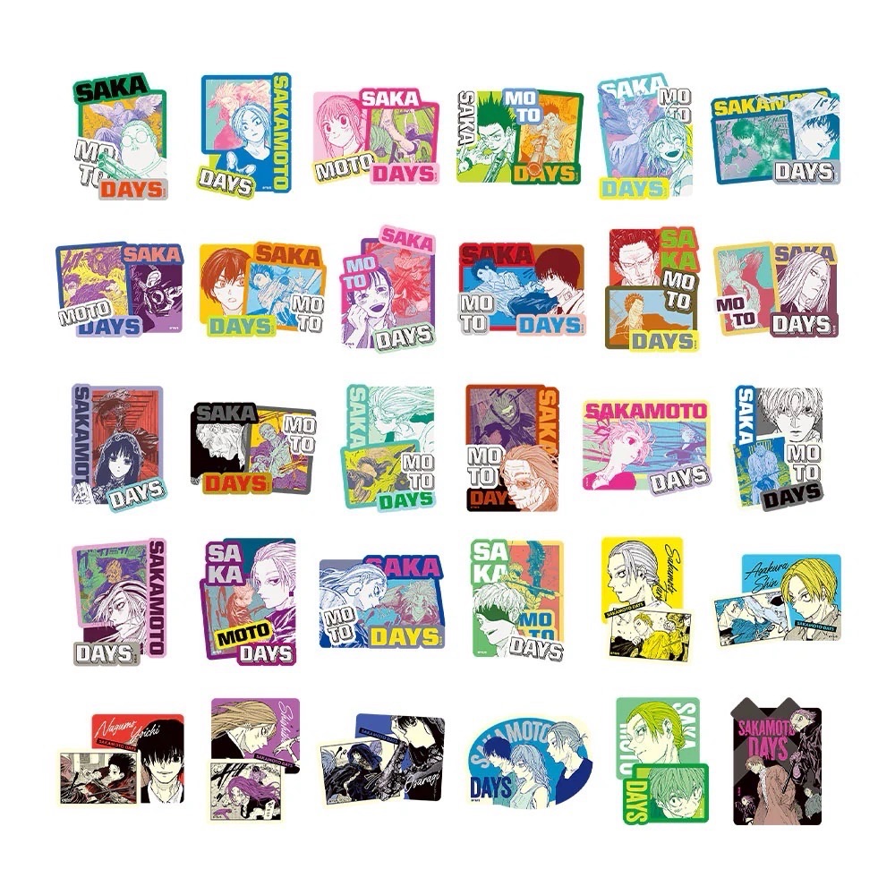 坂本日常原畫異形貼紙（2入/抽）