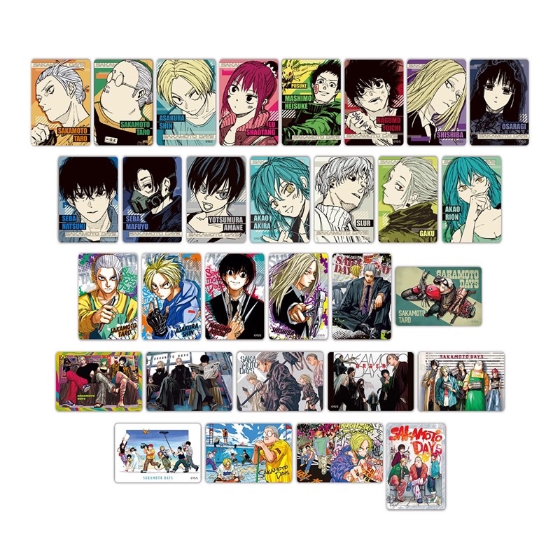 坂本日常原畫磁鐵（2入/抽）