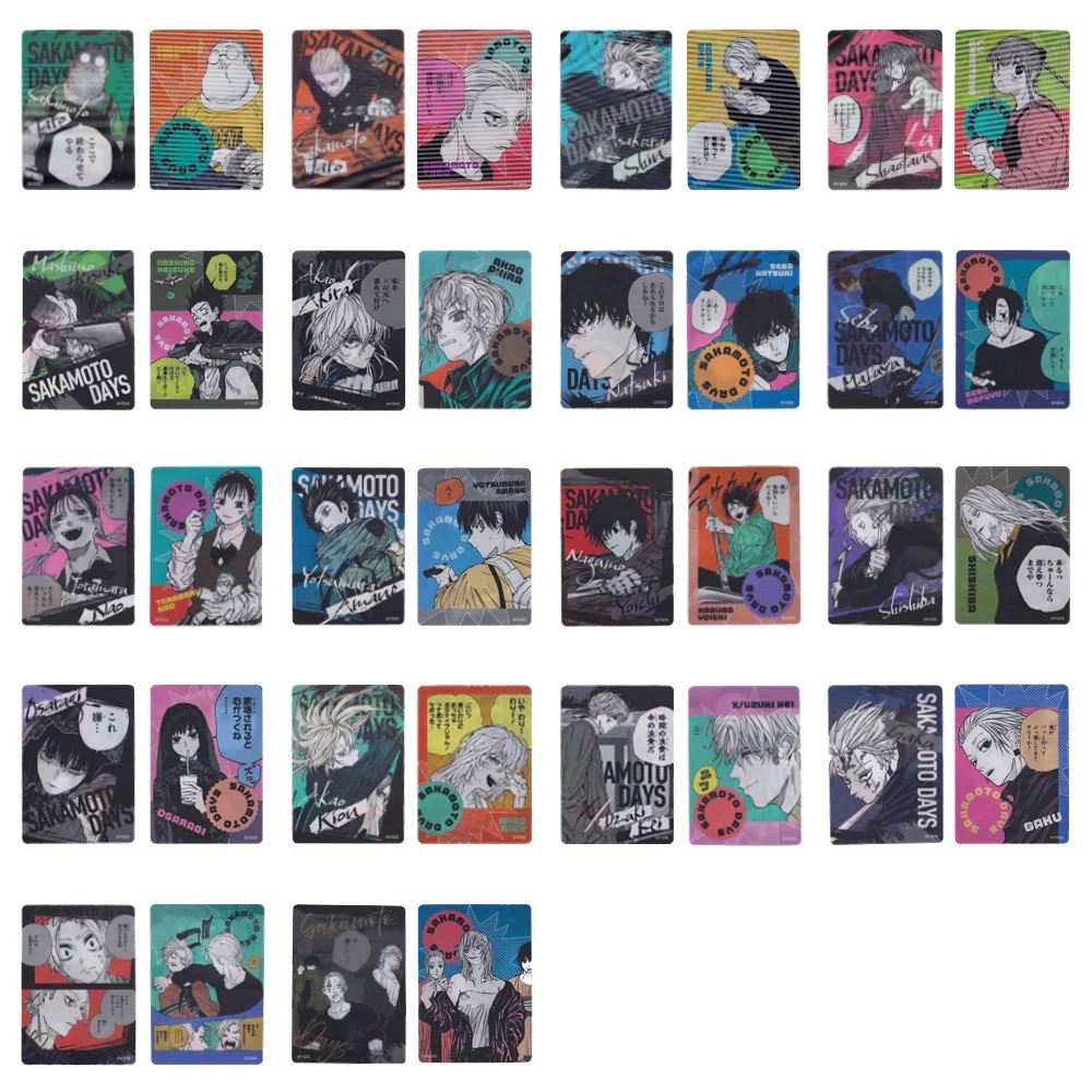 坂本日常原畫收藏卡
