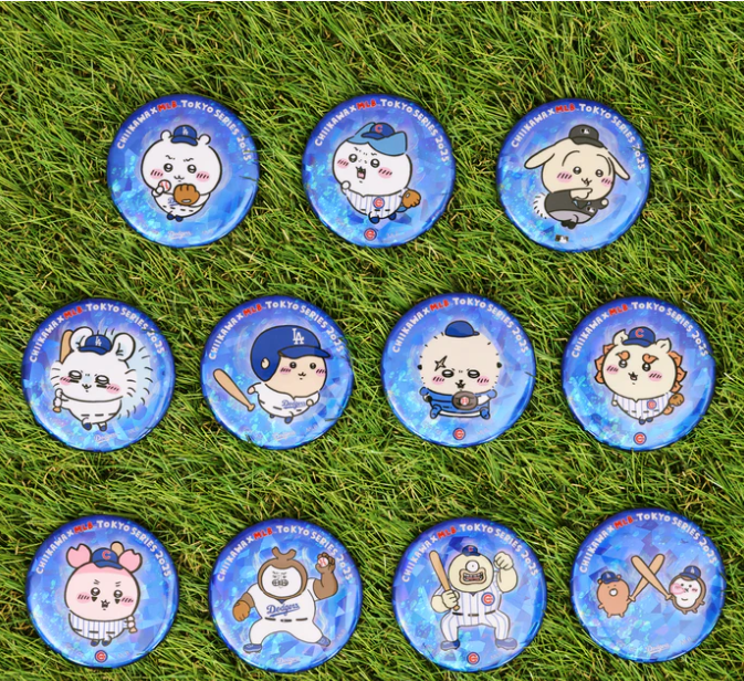 吉伊卡哇xMLB 閃閃徽章