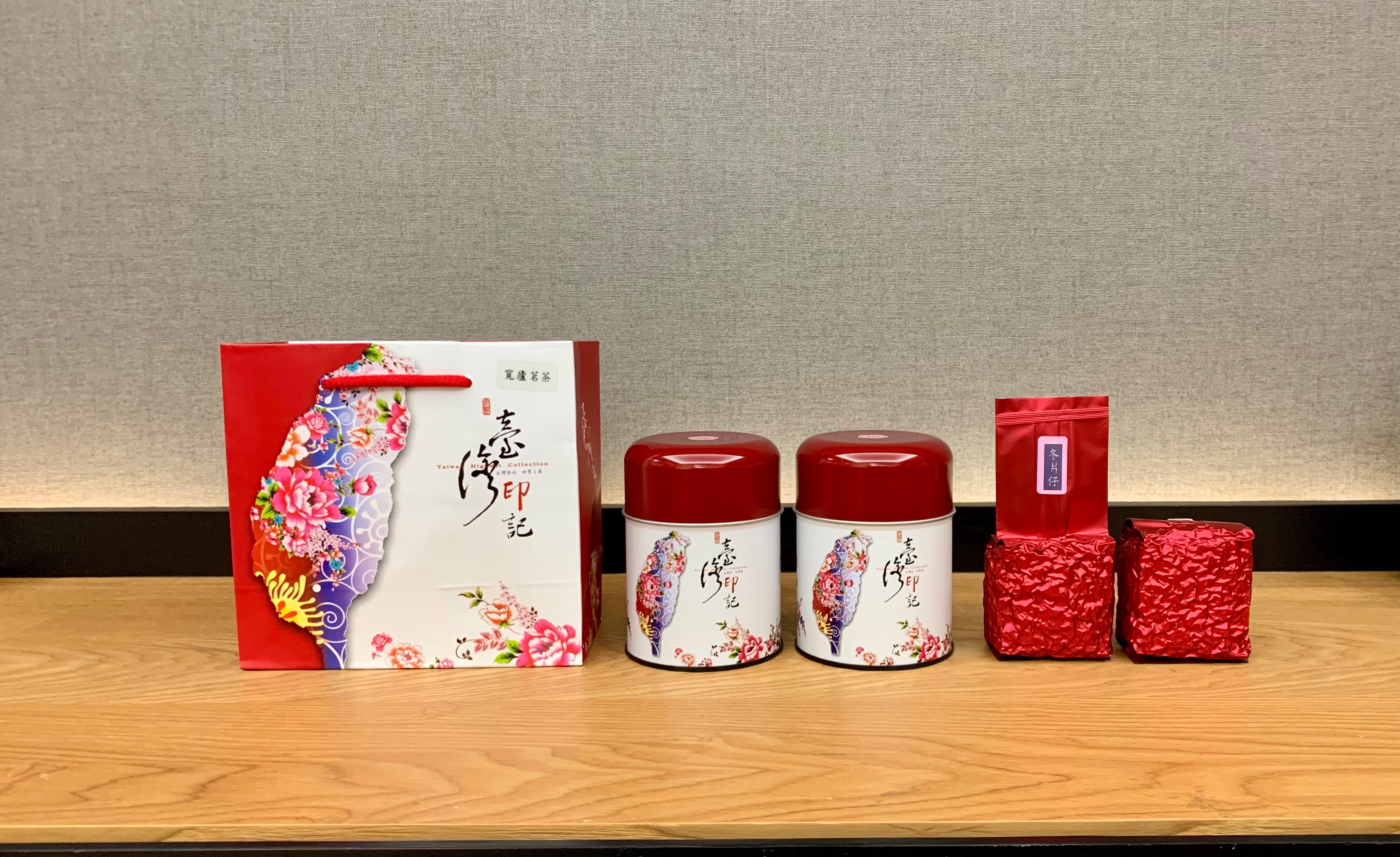 四季春台灣印記鐵罐小禮盒