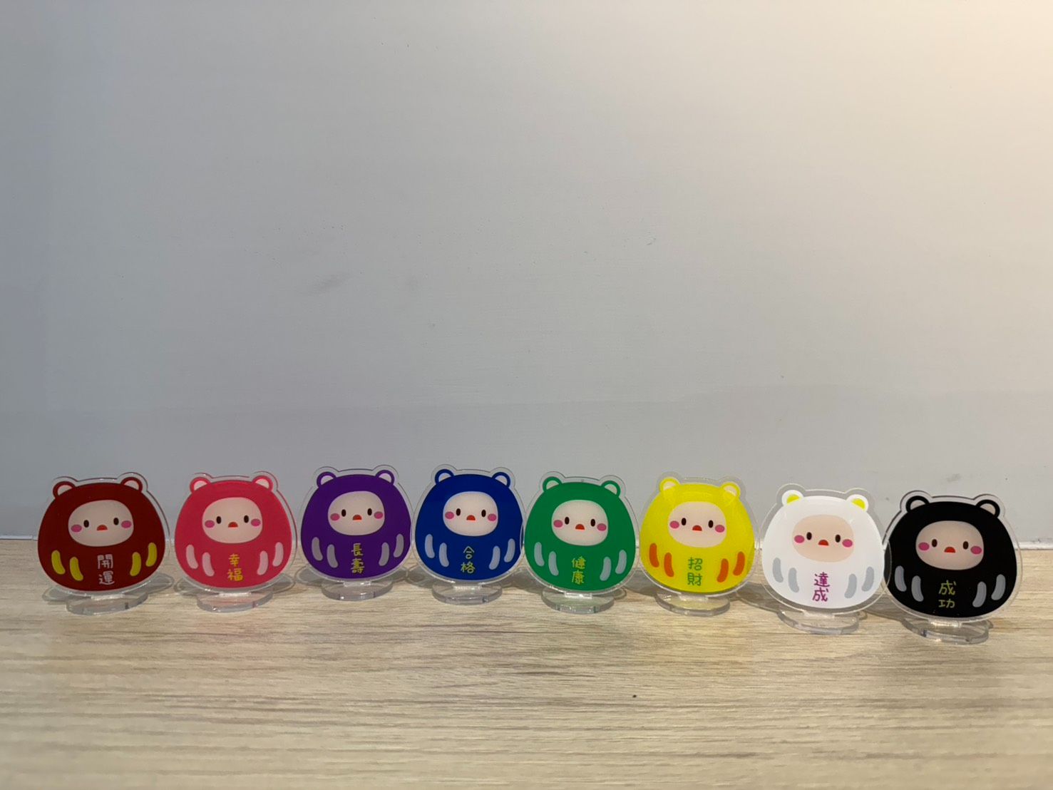 祈福達摩立牌盲包