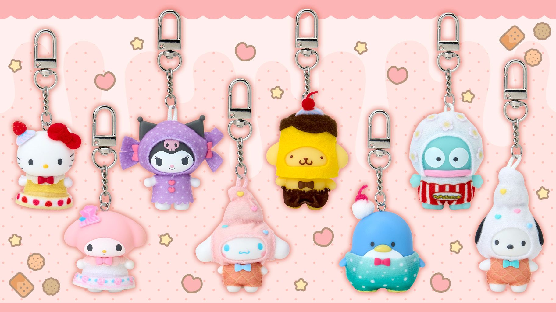 現貨｜三麗鷗變裝吊飾盲盒第二彈 甜點系列 確認款